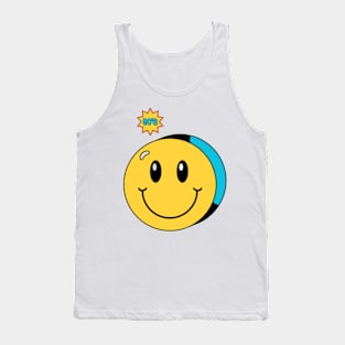 Happy emoji Tank Top